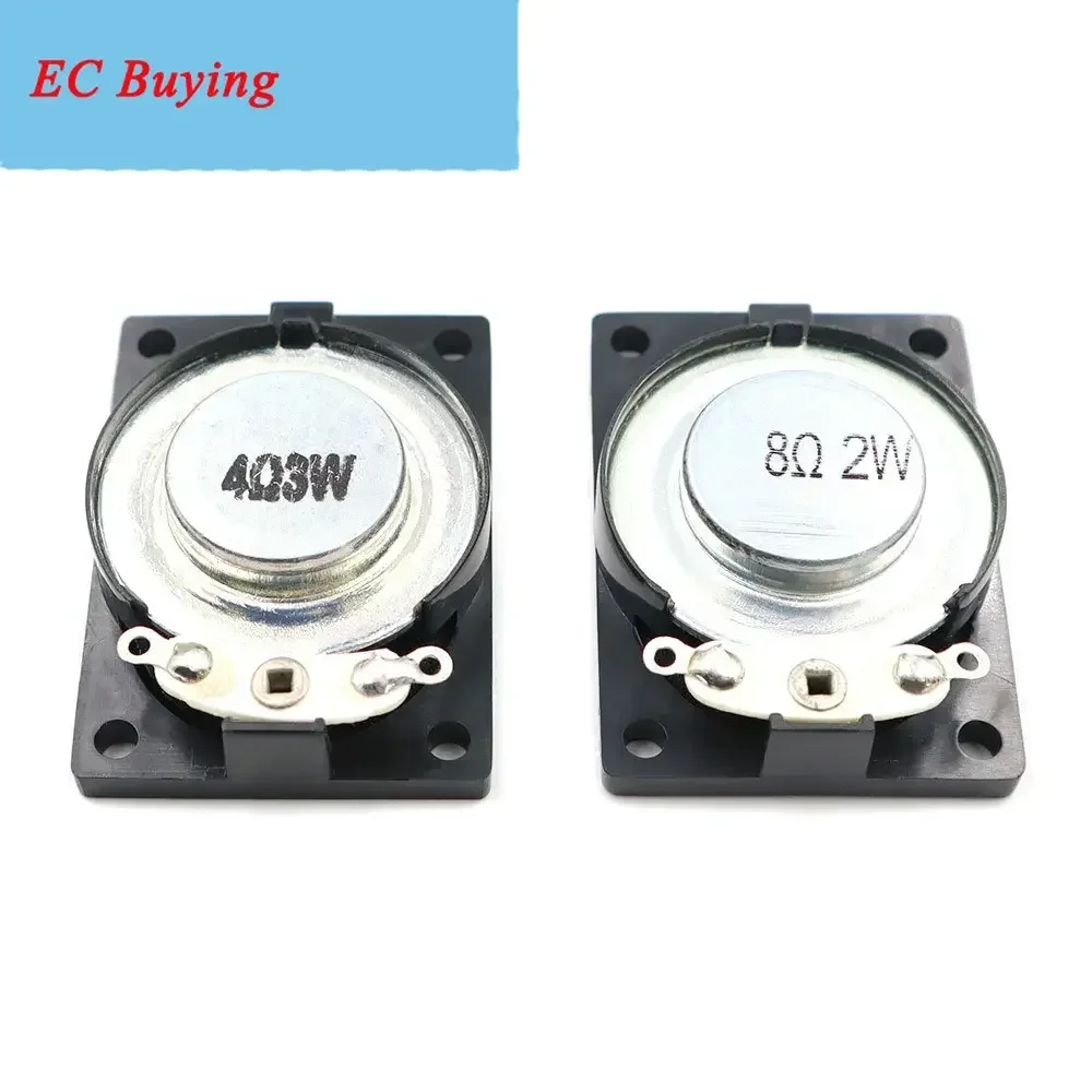 2 ชิ้น/ล็อต LCD Monitor/ทีวีฮอร์น 2W 8R 4Ohm 3W 4028 2840 ลําโพง 8 โอห์ม 2 วัตต์ 8R 2W 40*28 มม.พลาสติกภายในลําโพงแม่เหล็ก