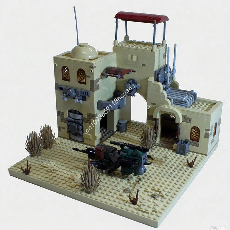 

2864pcs MOC Mos Eisley Additional Buildings Star Battle Building Block Christmas Gift Interactive STEM Educational Kit Creative
