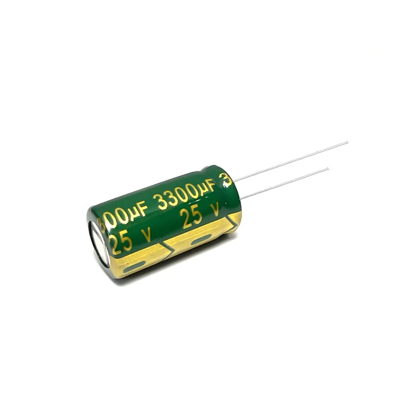 35pcs 25V 3300uF Electrolytic Capacitor High Frequency Low ESR Long Life 13x20 13x25 16x25mm for Power Supply