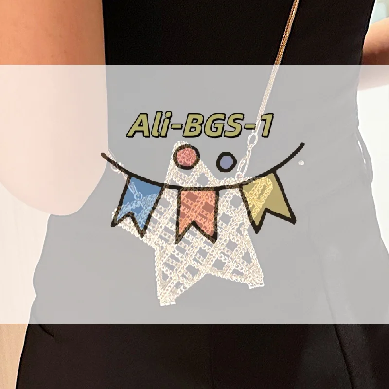 

Rhinestone Star Clutch Bag - Gold Wedding Purse with Chain Strap, Bridal Evening Bag for Prom & Party