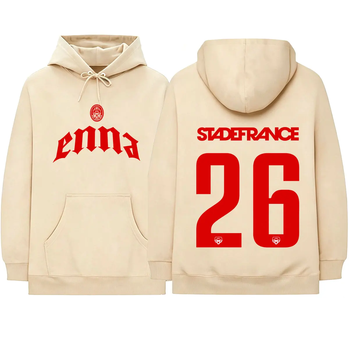 Rapper PLK Stade De France 2026 Tour Hoodies Herrenbekleidung Mode Hip Hop Pullover Fleece Langarm Oversized Sweatshirts – Detail 12