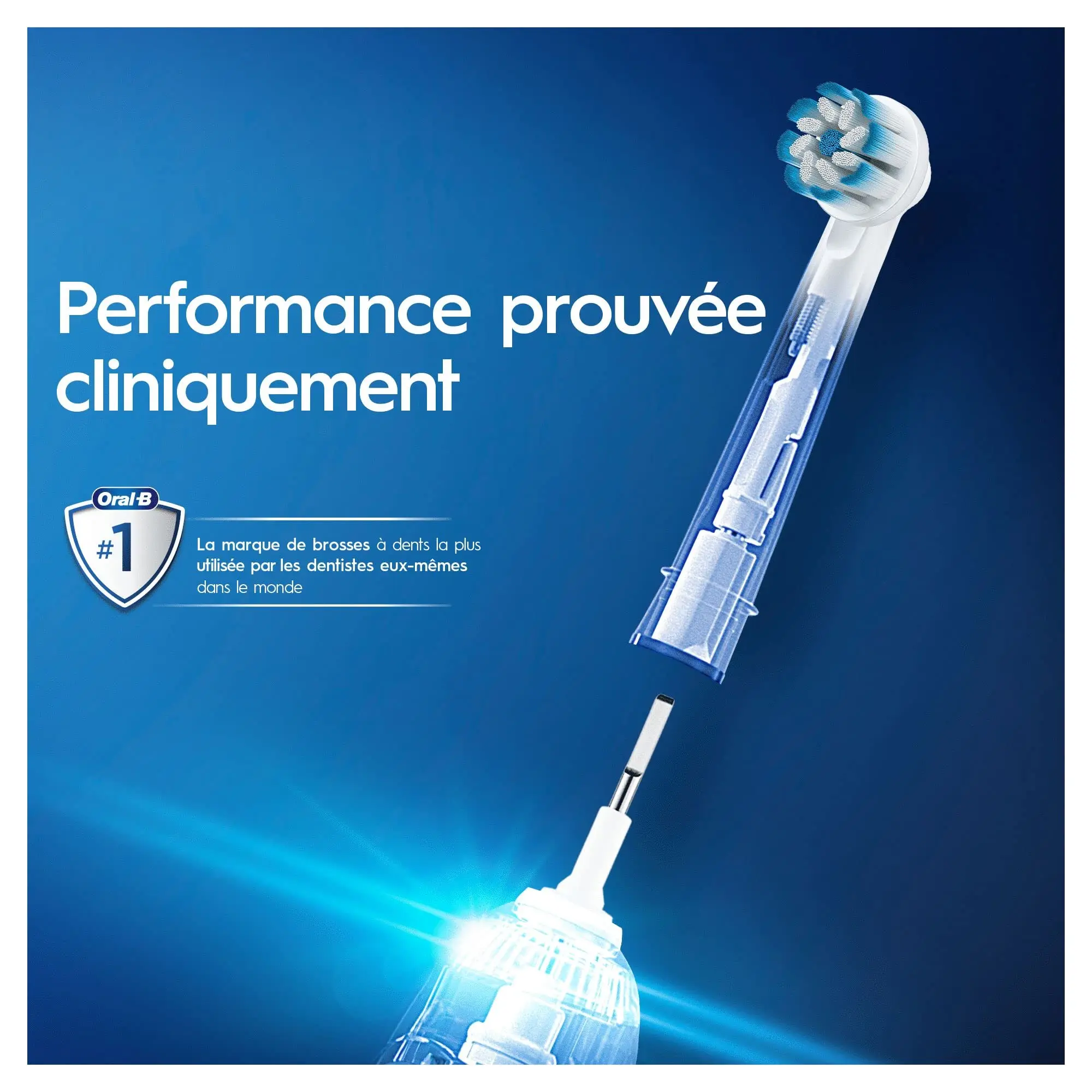 Oral B-cabezales de cepillo de dientes eléctrico EB60, cabezales sensibles de cerdas Ultra suaves, cuidado de las encías, reemplazo de limpieza
