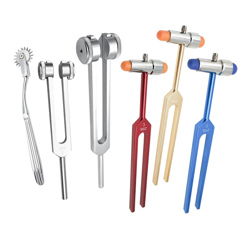 Medical Neurology Tuning Fork Hammer Percussion Hammer Multifunctional Inspection Hammer Medical Neurological Reflex Hammer