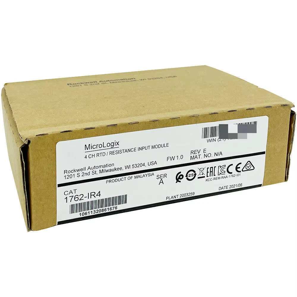 1P modul Input resistensi RTD 1200 MicroLogix 1762-IR4 bersegel baru