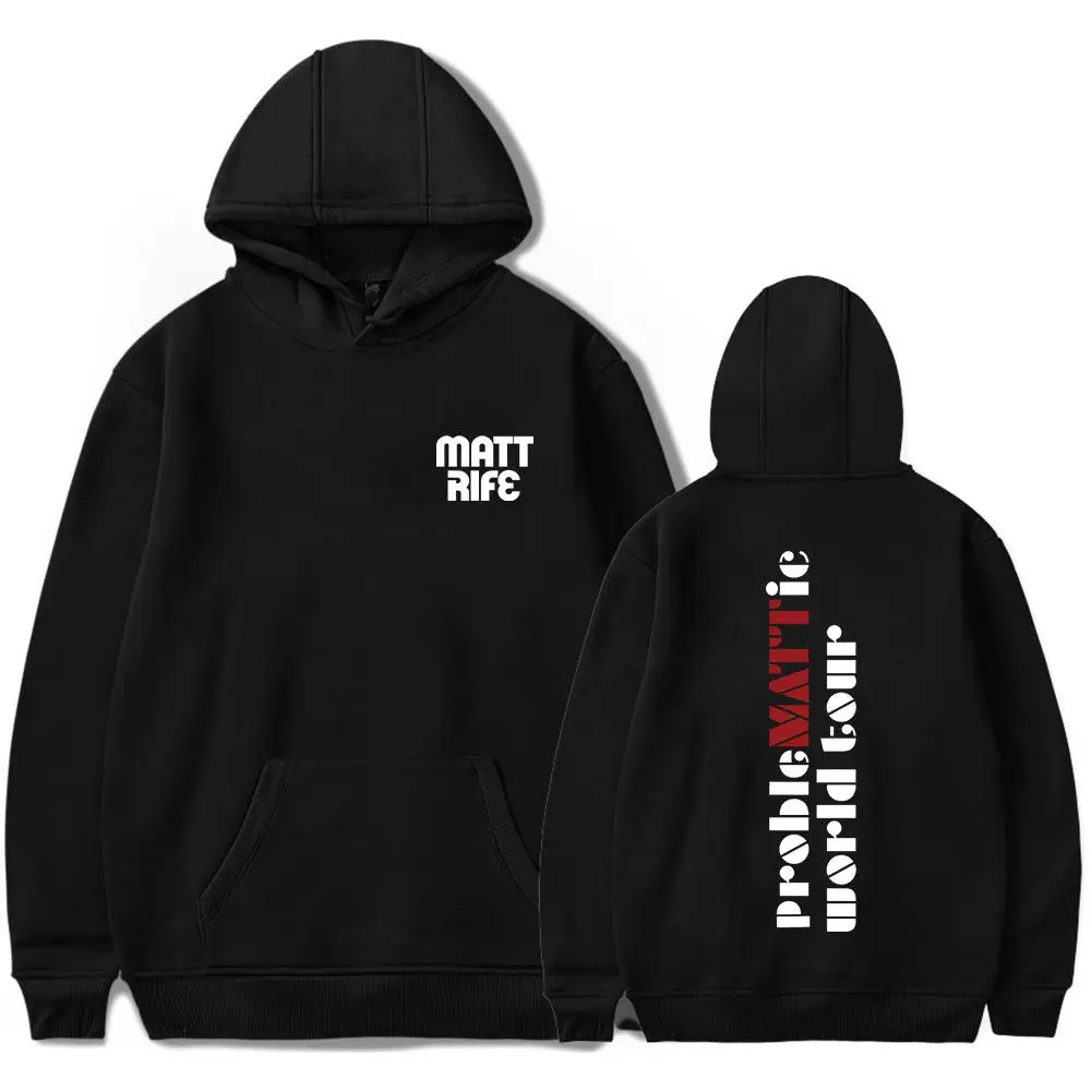 

Matt Rife ProbleMATTic World Tour Merch Hoodies Unisex Hooded Sweatshirt Casual Clothing