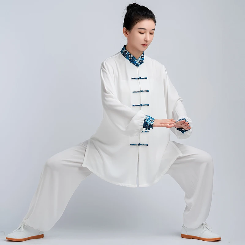 

Tai Chi Uniform Martial Arts clothes Kung Fu Competition Performance Wear Taiji Exercise Clothing for Men for Women