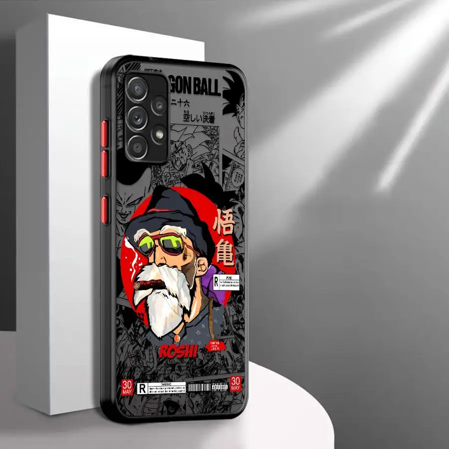 Case for Samsung Galaxy A50 A70 A15 A16 Note 20 Ultra 10+ 9 8 A30 A06 A13 A12 A14 A05 Back Phone Cover Dragon Ball Cartoon