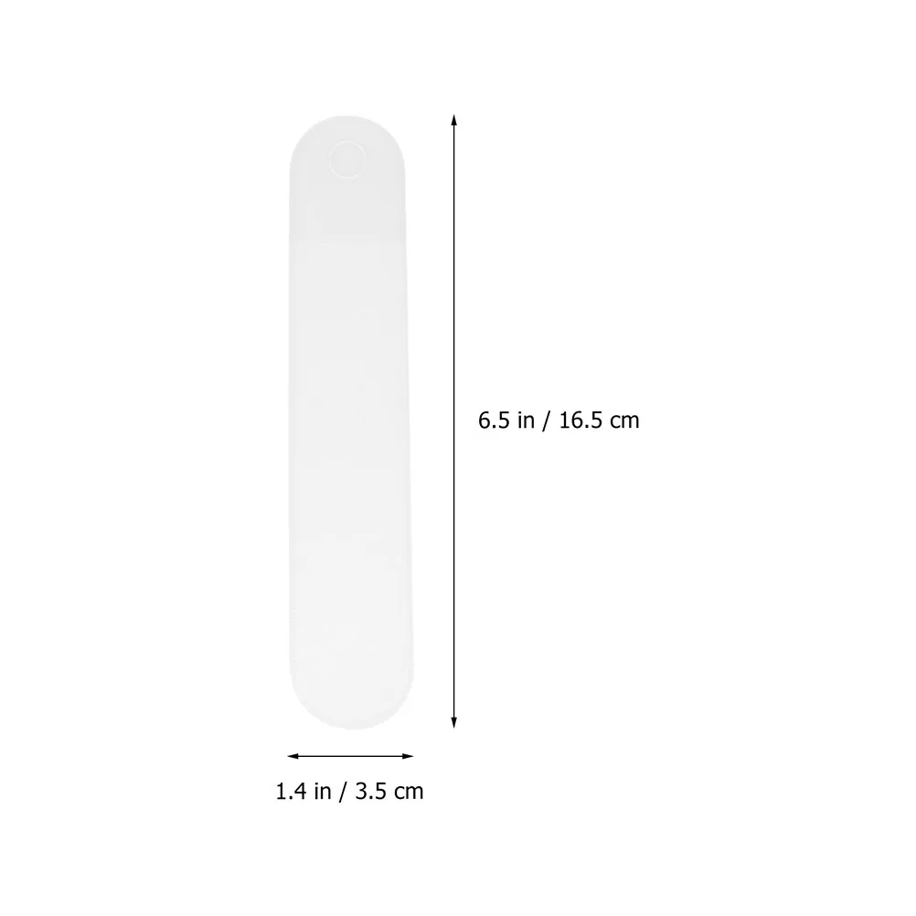 25Pcs Matte Clear Pen Bag High-Grade Plastic Pencil Case for Professionals Students Touchscreen Stylus Protector Universal Fit