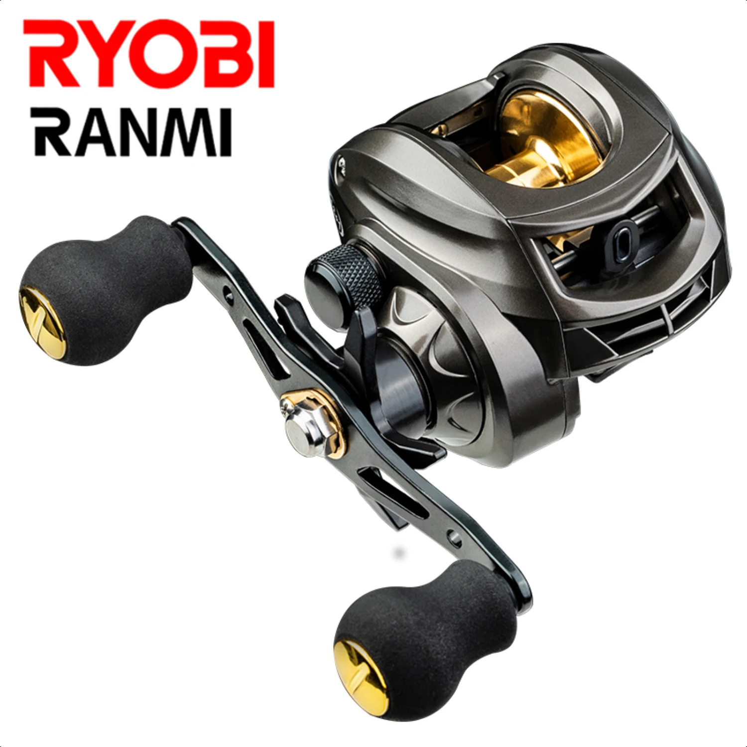 Lightweight AK Baitcasting Reel for Saltwater and Freshwater Fishing with 7+1BB, Max Drag 8KG - High Performance Surf Cast Baitc