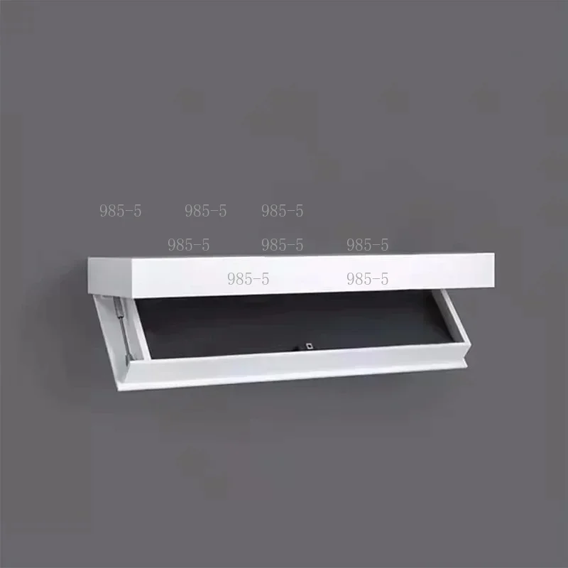 Wall Mounted Wooden Storage Shelf, Hidden Secret Compartment Floating Rack