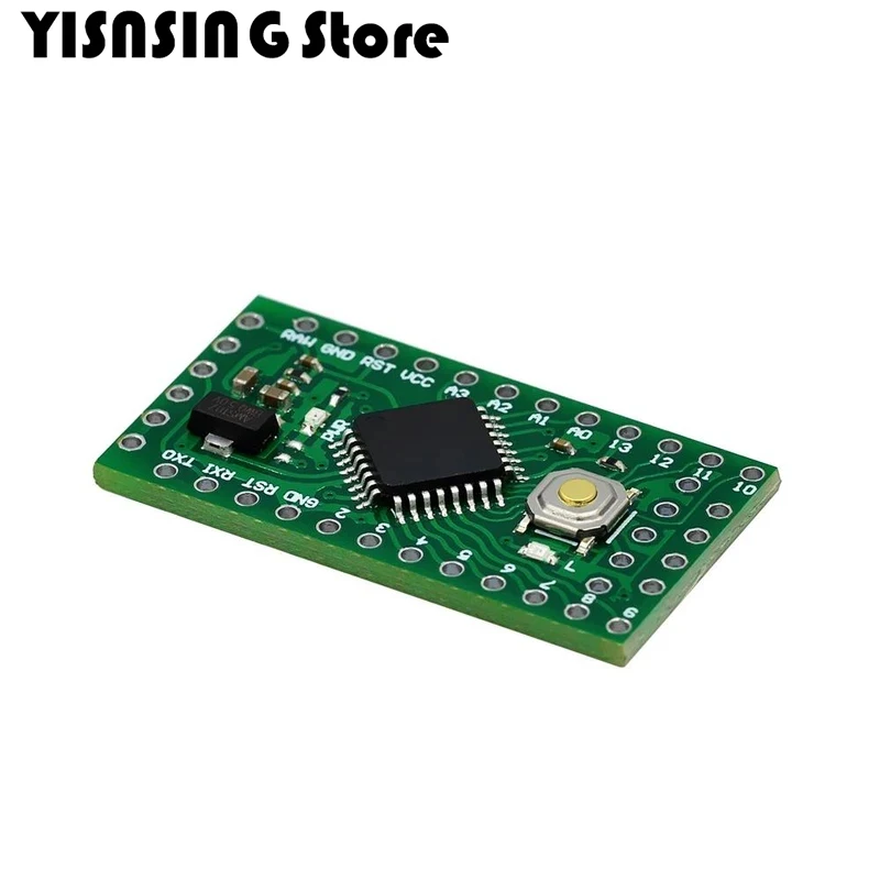 Substitui Pro Mini ATMEGA328P Totalmente Compatível para Uso de Arduino, HT42B534-1 Driver, LGT8F328P, LQFP32 MiniEVB, 3.3V, 5V, 1-10Pcs