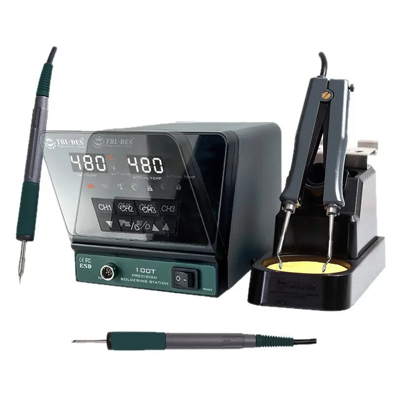 

Three-speed preset temperature screen turning precision intelligent welding table 80T100T