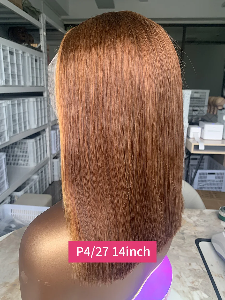 15A 13x4 Rohes Vietnamesisches Super Double Drawn Bone Straight Perücke Aschblonde Echthaarperücke 300 250% Dichte Gefärbte Lace Frontal Perücke – Detail 13