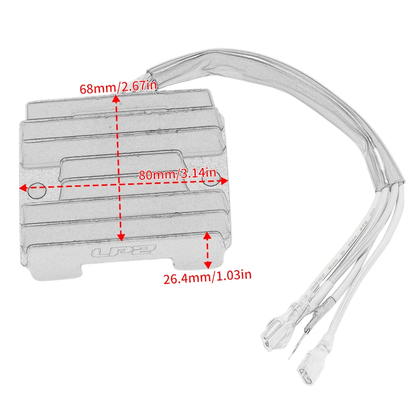 Raddrizzatore regolatore di tensione moto per KTM EGS 250 300 380 1998-1999 54611034100   Accessori moto professionali e durevoli