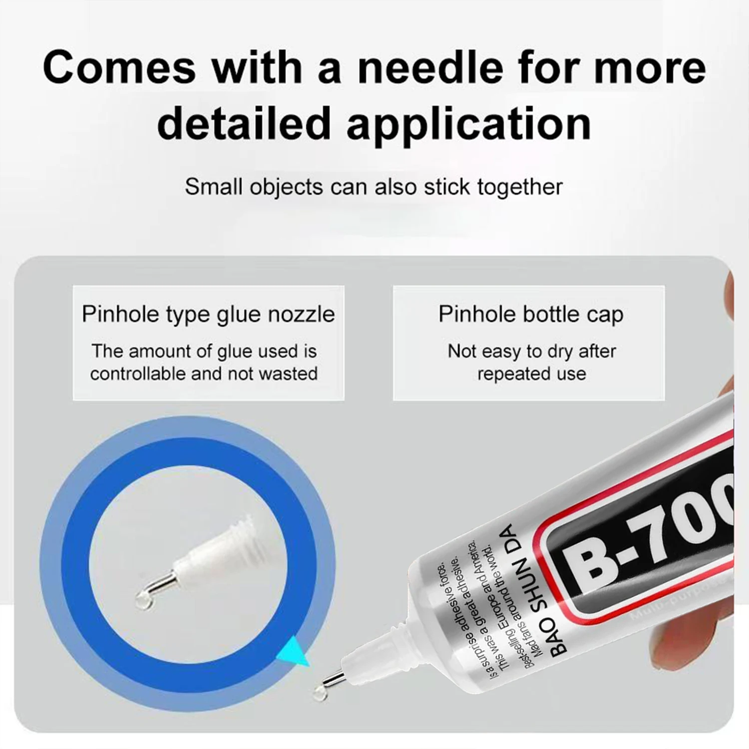 B-7000 Phone Screen Repair Glue Clear 15ml/25ml/50ml/110ml, Phone Case Repair Liquid Super Strong Transparent Waterproof Jewelry Craft Glue , Fast Drying Resin Glue.