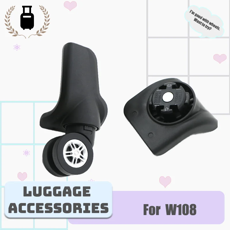 

For W108 Silent Luggage Wheel Repair Kit - Premium-Quality Rollers Deliver Smooth Operation and Quiet 360° Rotation