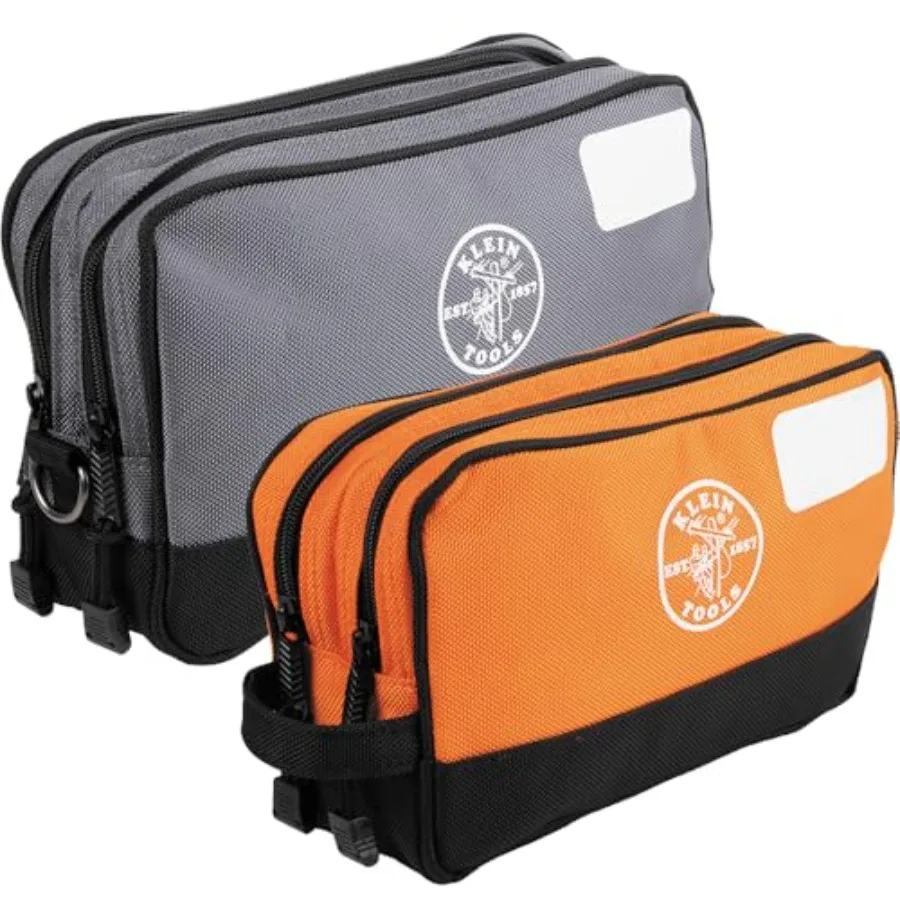 

Tool Pouch, Dual Compartments, Heavy-Duty Tool Bag Organizer, Multipurpose Bag
