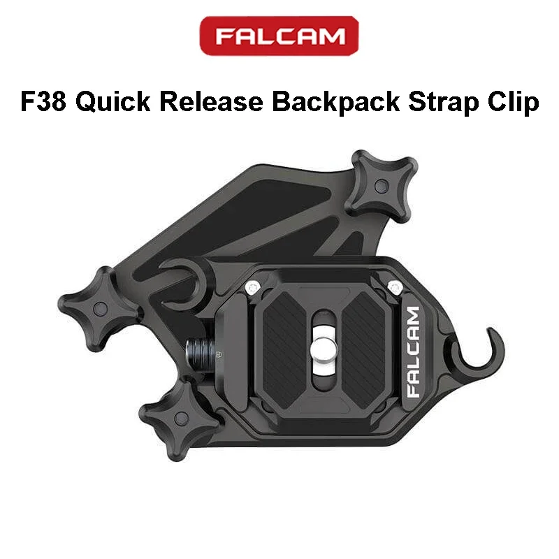 FALCAM F38 Quick Release Backpack Strap Clip Universal Arca Swiss Slot DSLR Camera Photography Accessories