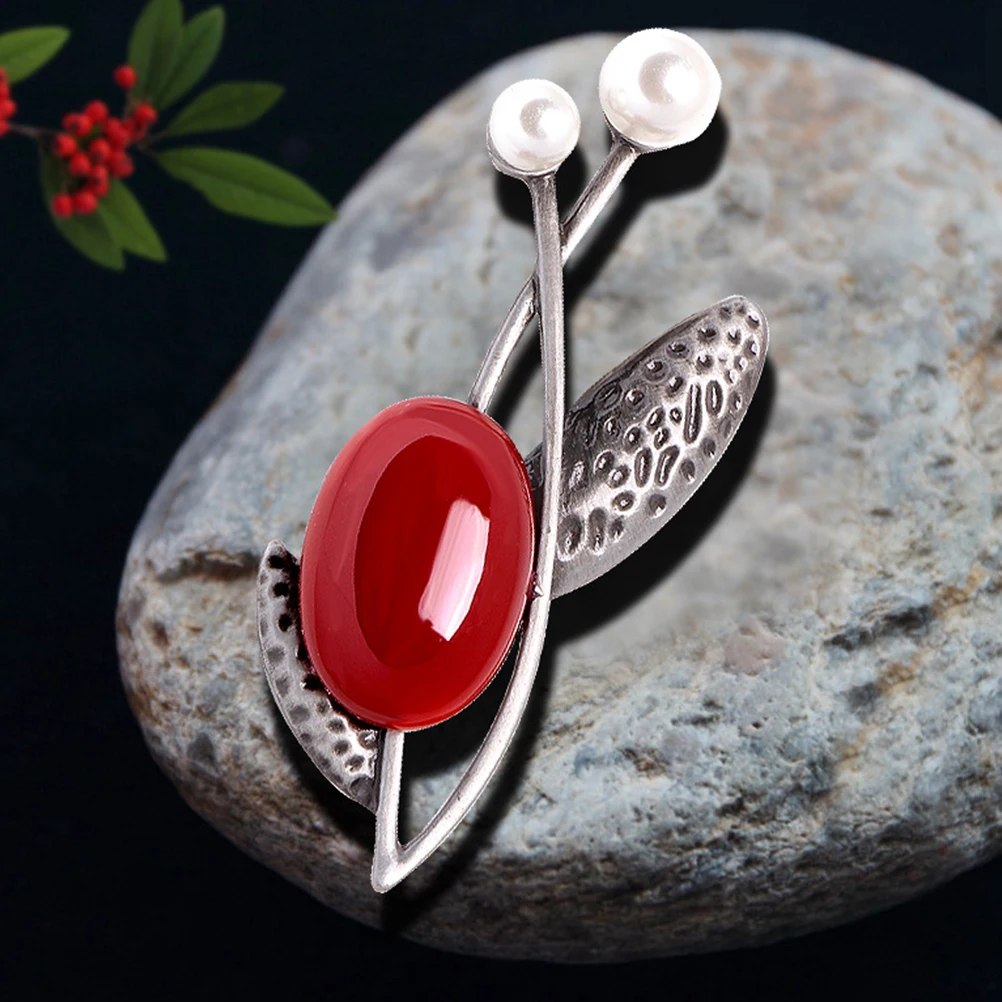 

3pcs Vintage Alloy Brooch Pins For Women Elegant Branch Shaped Clothing Accessories Scarf Dress Ornament Breastpins
