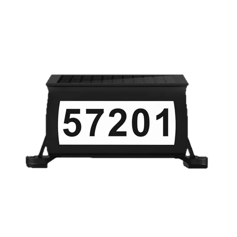 E15A Bright Solar Operated Post Box Light with Intelligent Light and Long Work