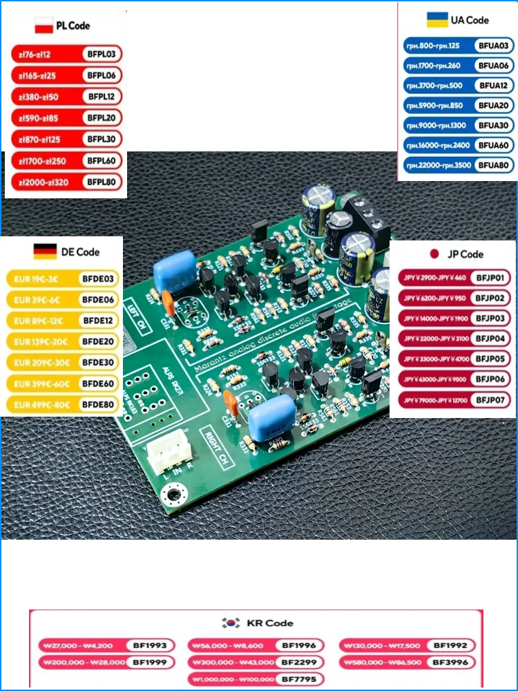 Fever separation field-effect transistor input front board. Reproduce the  stage board of  Marantz fever amplifier!