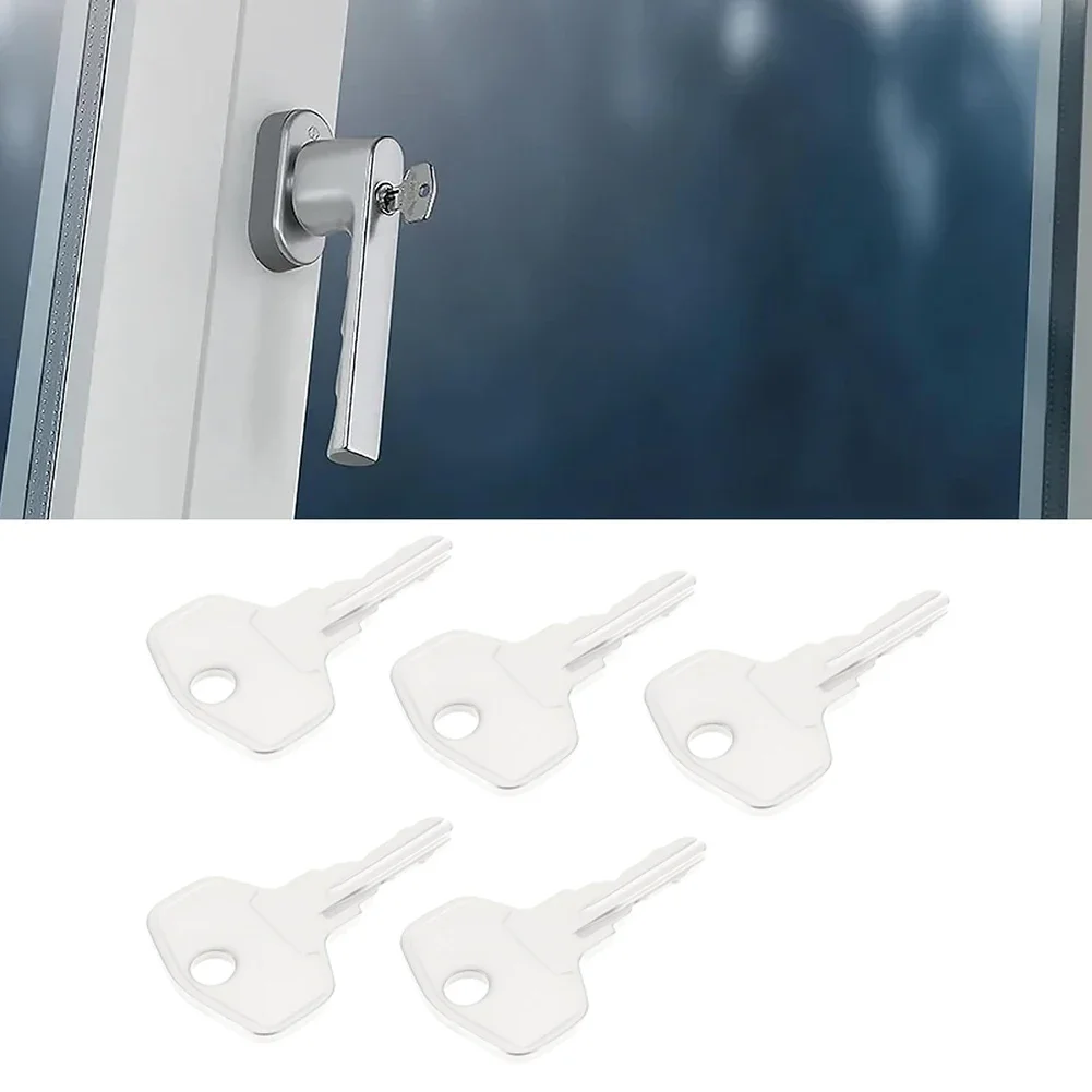 5 Pack Window Lock Handles Key UPVC Code 1323 Window Handle Wrenches For Hoppe Window Lock Handles Hardware Tool Accessories