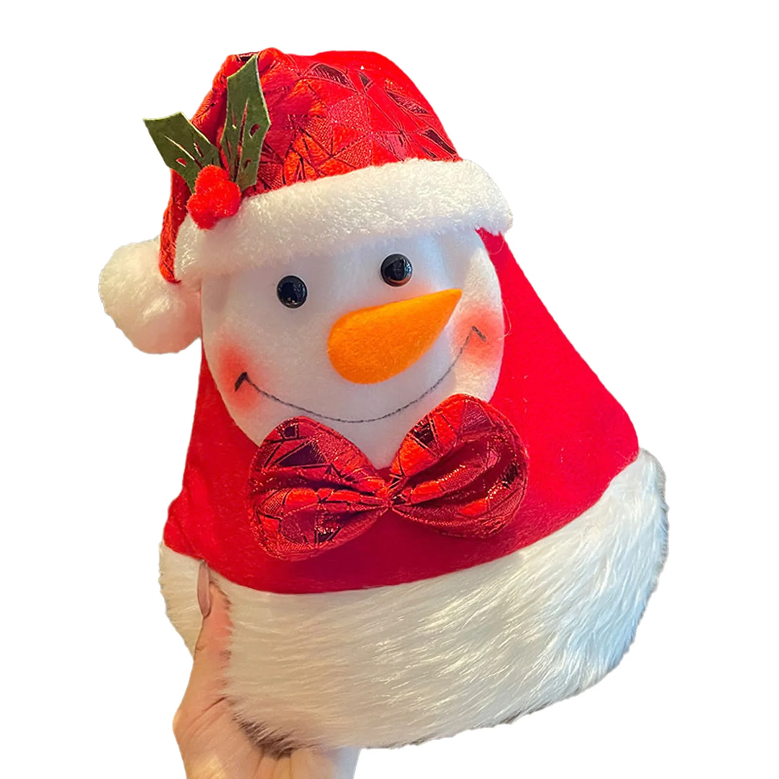 1 pezzo per bambini festa di Natale cappello cosplay di Babbo Natale carino elemento di Natale copricapo per feste di festival riunione di famiglia vestire accessori