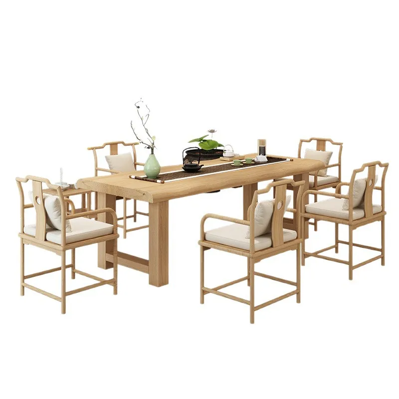 

Новый китайский стиль, простой, прием, прием, массив дерева, переговоры, столы и стулья, комбинация