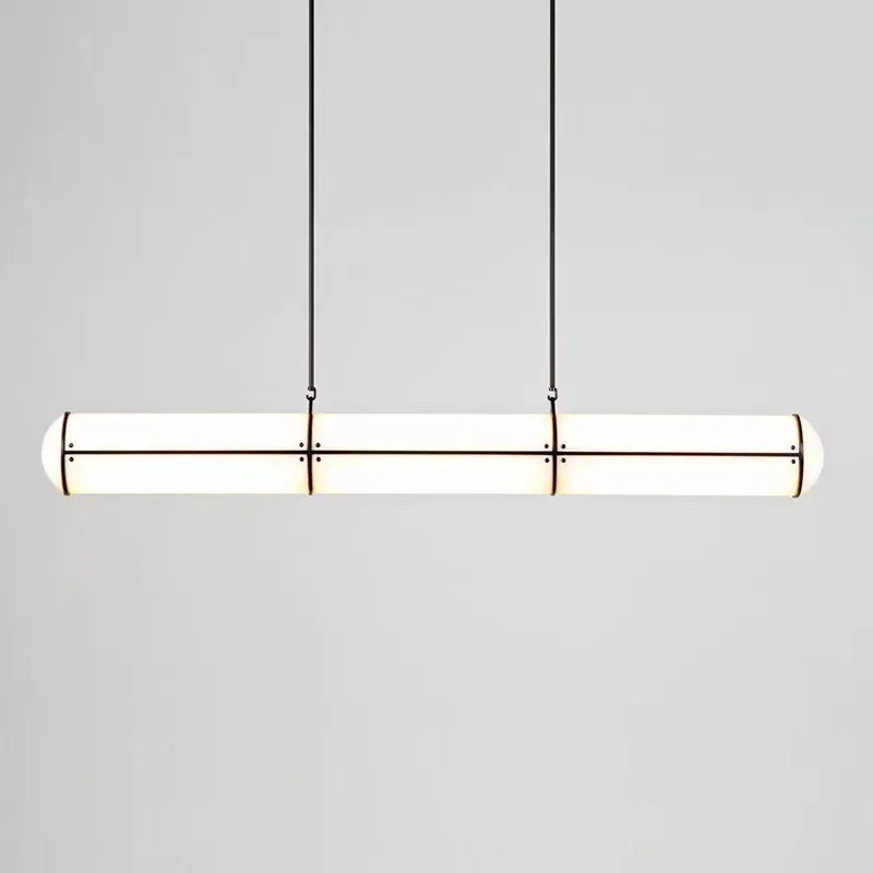 Nordic minimalist restaurant pendant light: modern, minimalist design, creative and personalized exhibition hall bar