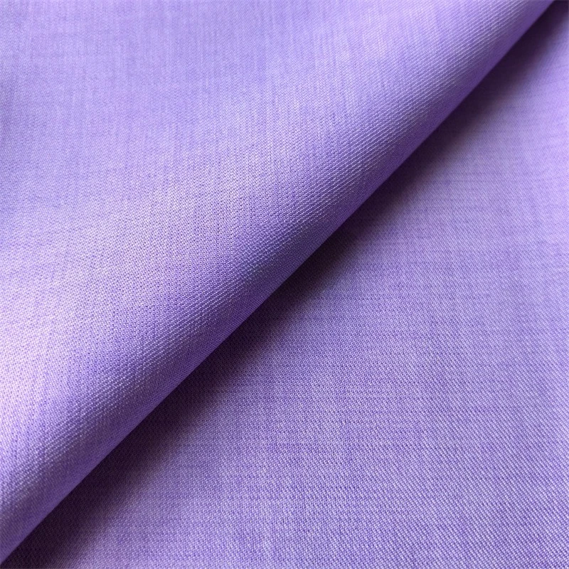 Two Tone Twill Wrinkle Resistant Fabric Micro Elastic Workwear Suit Blazer DIY Tailoring Durable Professional Textile Fabric