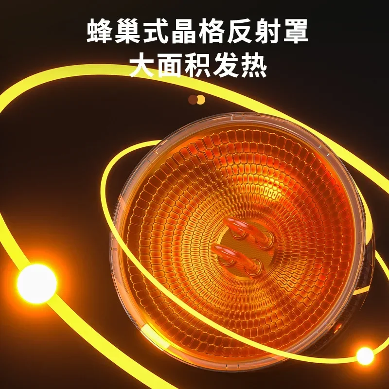 Wohn und Bad Dual-use-Kleine Solar Heizung Nämlich Open Wärme Home Heizungen Quarz Rohr Heizung Winter Heizung Elektrische wärmer