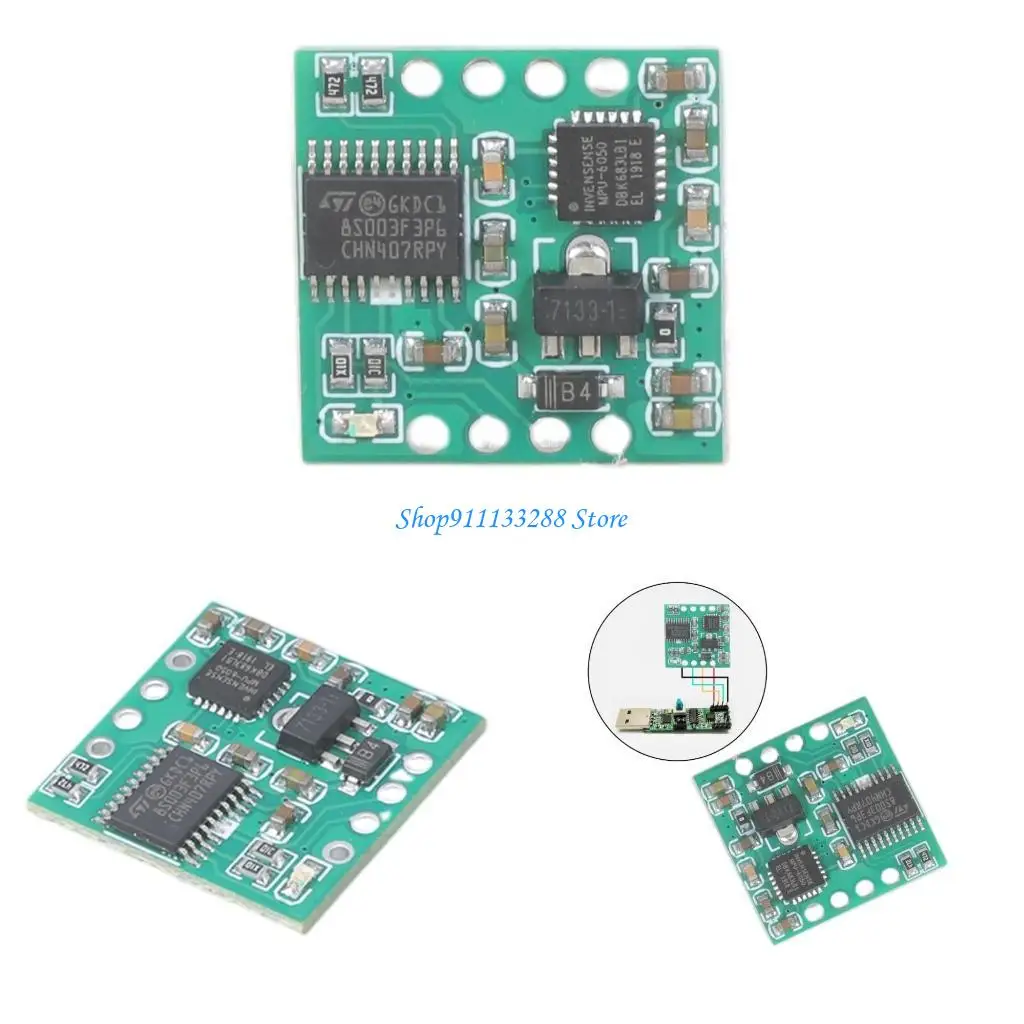 

G88D 6 Axes MPU6050 Module Inclinometer Balancing Vehicle Module Gyroscope DMP Engine for Kalman Filter Accelerometer