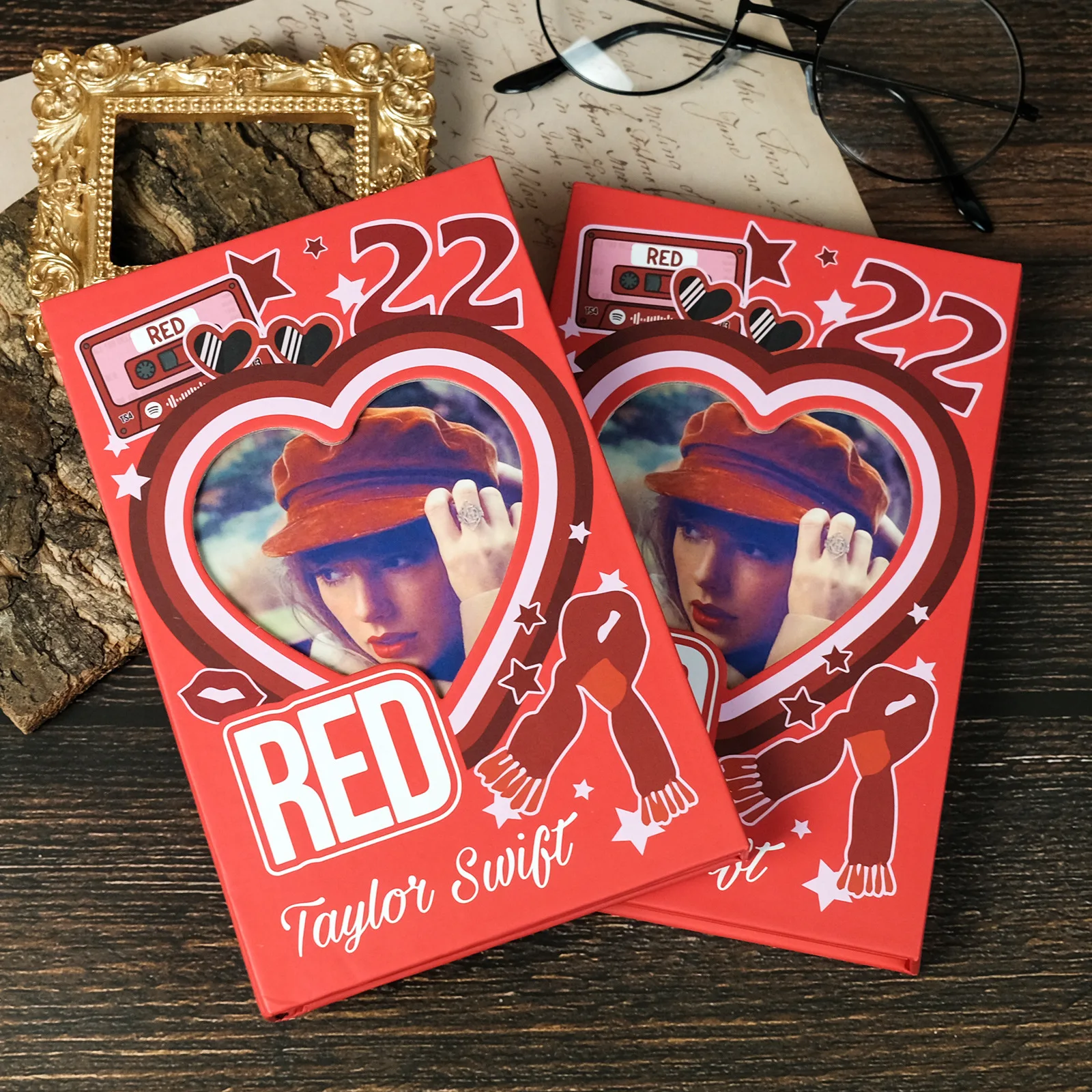 Taylor Taylor Album RED Red Notebook European and American Female Singer Taylor Swift Idol Peripheral Creative DIY Handbook