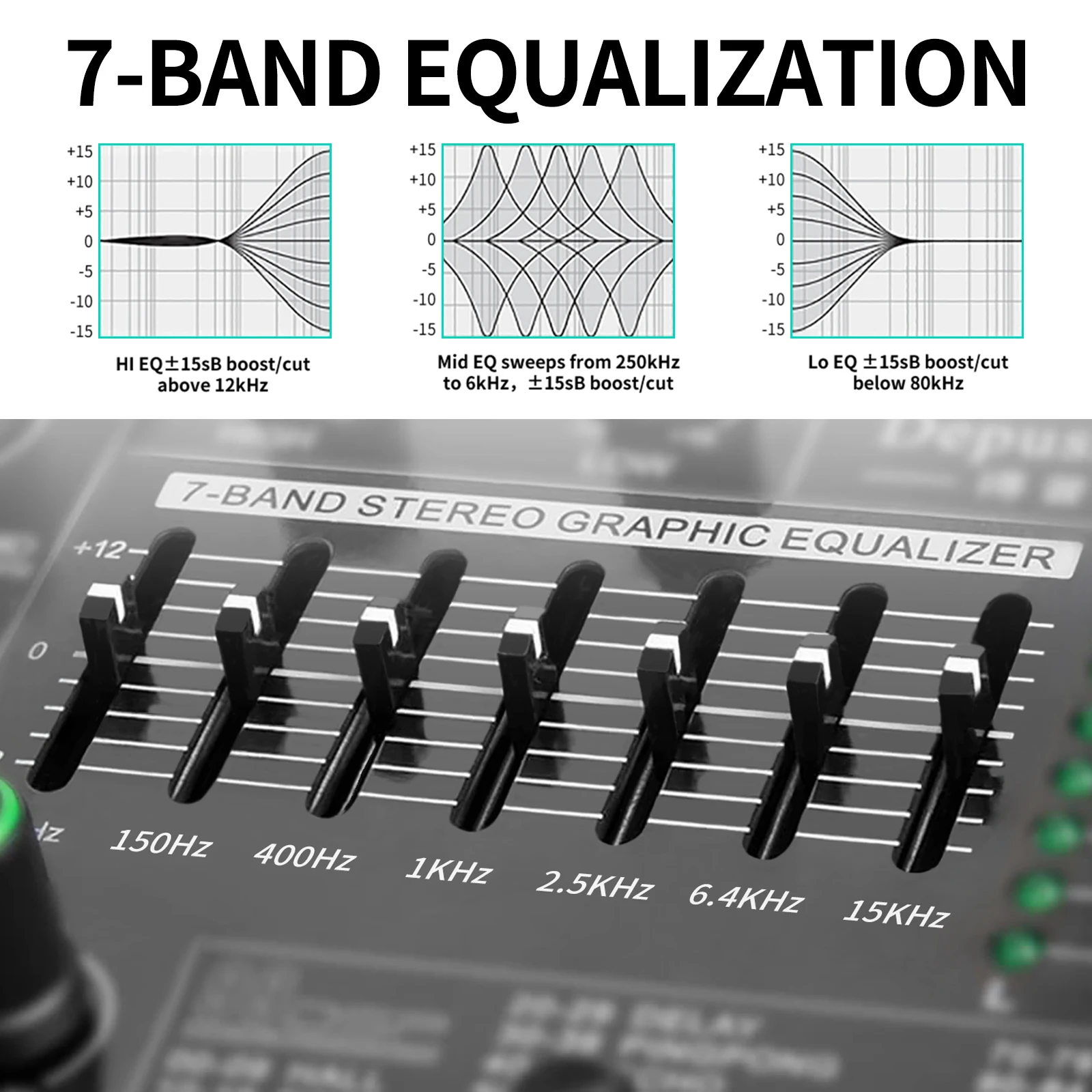 TLF Xtuga China جودة عالية 8-قناة USB الرقمية DJ خلاط مع كاريوكي DSP وحدة التحكم لايف الموسيقية الصوت المهنية o الفيديو