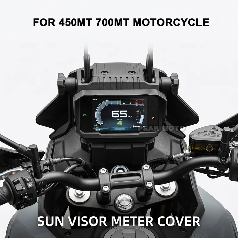 For CFMOTO 450MT CF 450 MT MT450 700MT MT700 ADV 2024 2025 Motorcycle Instrument Hat Sun Visor Meter Cover Guard Protector