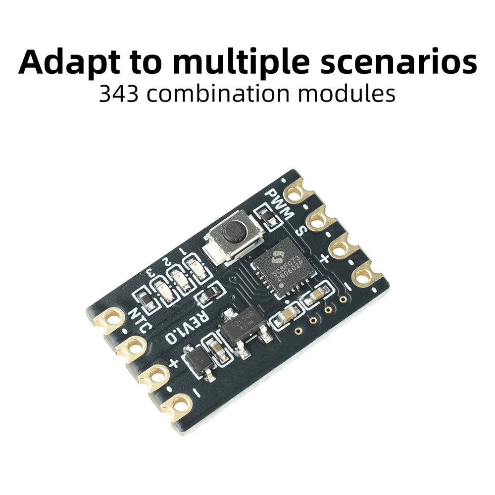 Mini Ultra-Kompakter PWM-Lüfter-Temperaturregler Intelligente Drehzahlregelung für CPU- und Router-Kühlkörper – Detail 9