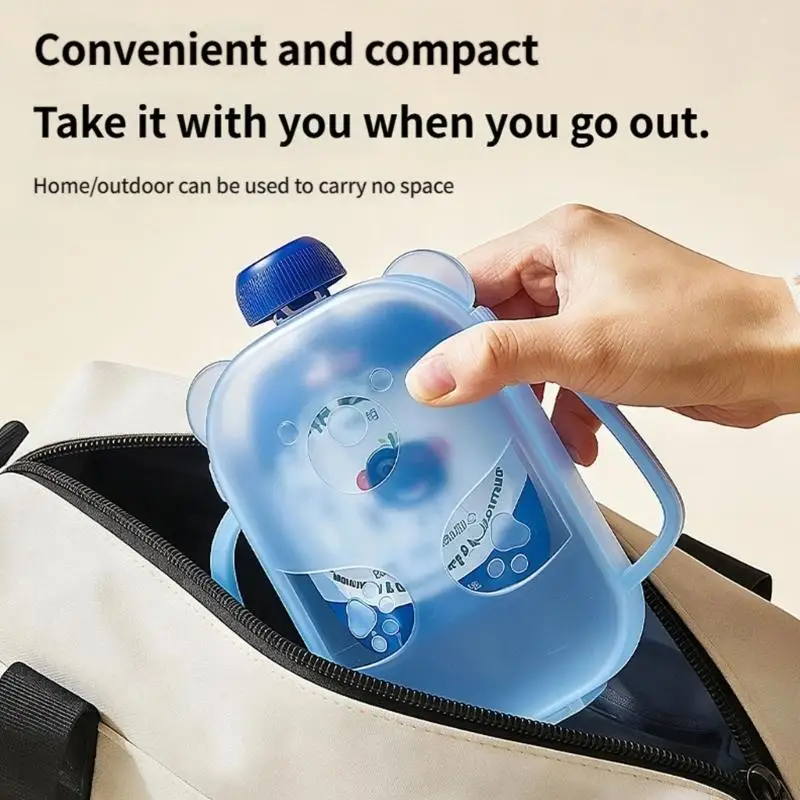 Convenient And Easy To Clean Infant Fruit Puree Dispenser Box With Spill Proof Feature For Stress Mealtime A2UB