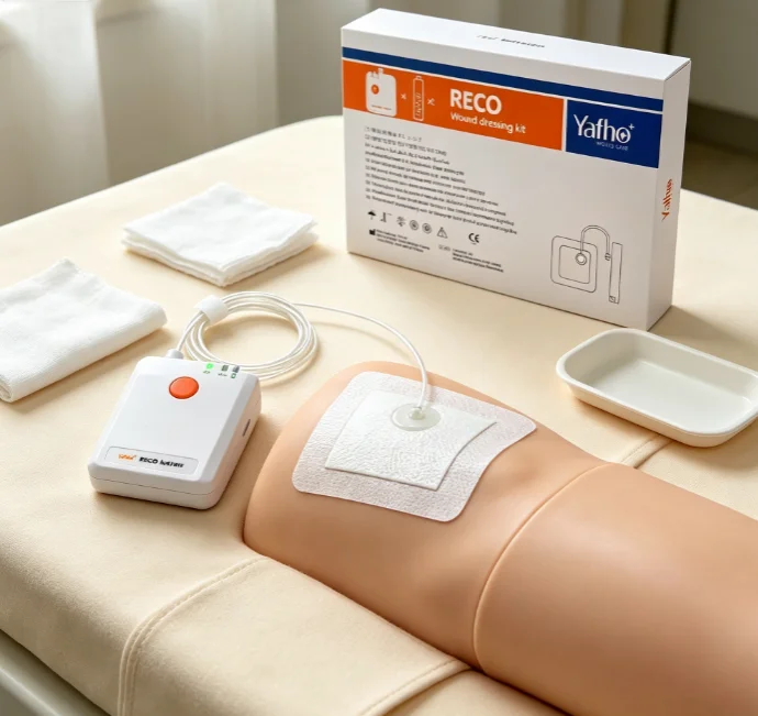 Post Surgery Recovery Wound Care Portable NPWT Suction Therapy Faster Wound Healing Dressing Kit Included