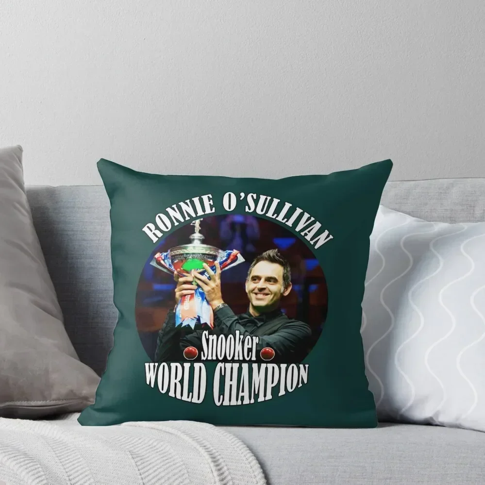 Ronnie O Sullivan the snooker World champion Throw Pillow Christmas Covers For Cushions Sofa Cushions Cover pillow