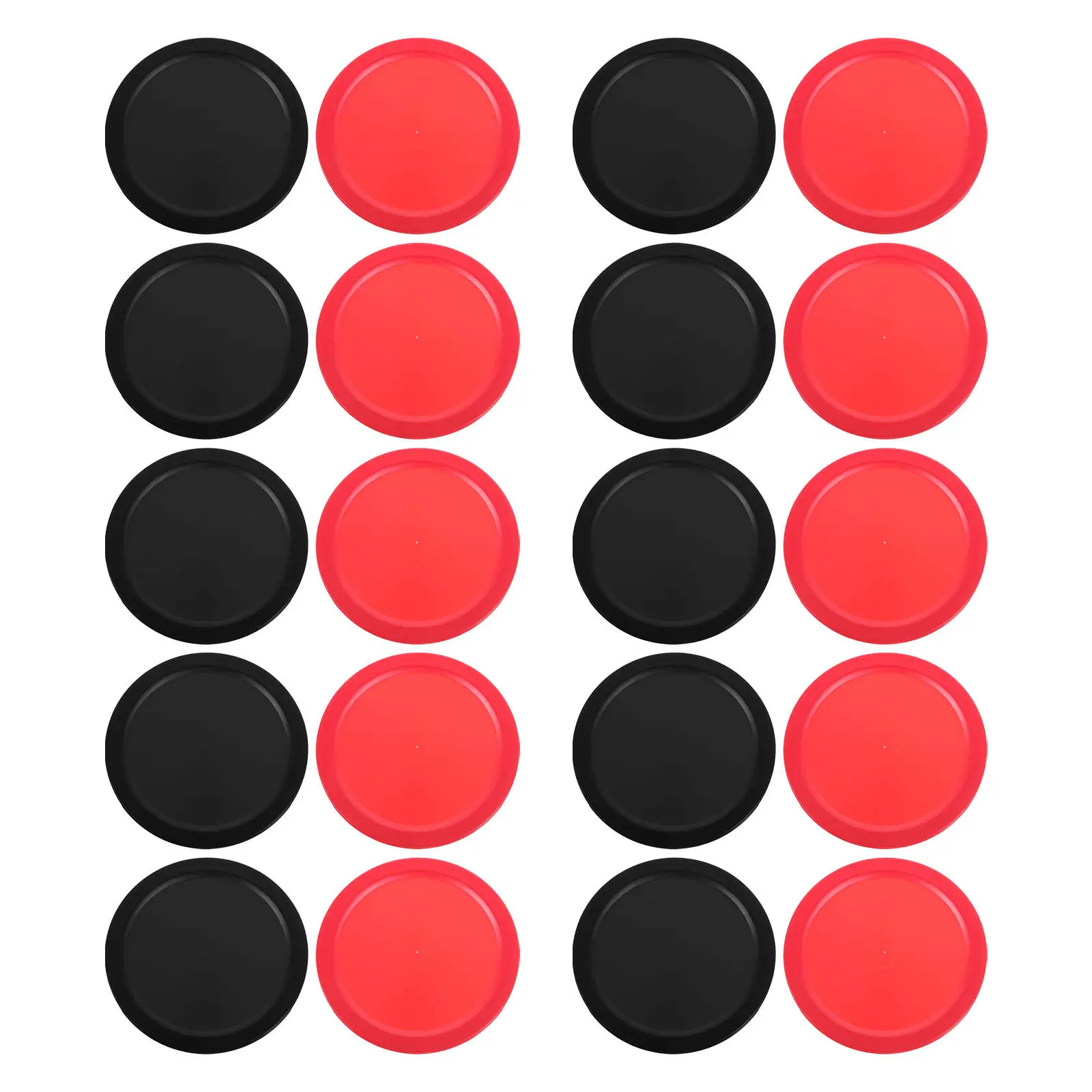 

20Pcs Air Hockey Pucks Universal Compatible 64Mm Standard Size Replacement for Table Hockey Practice and Classroom Rewards