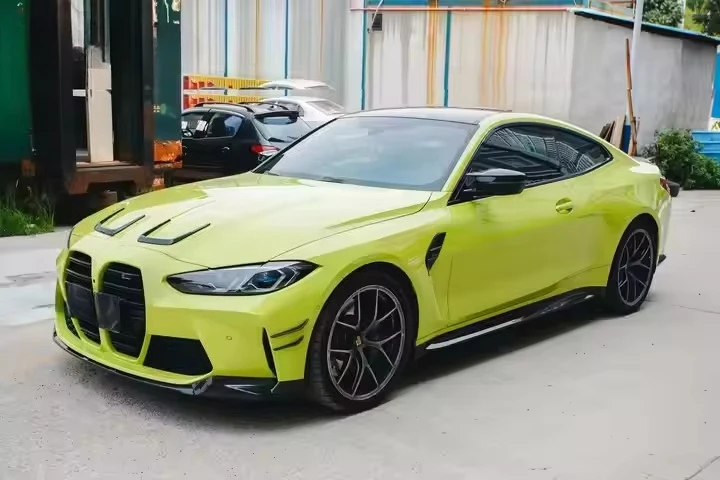 Lèvre avant en Fiber de carbone sèche G80 M3 G82 M4, Type MP, ajustement parfait, boulon Direct