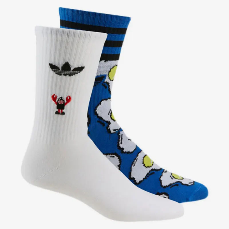 

Оригинальные дышащие спортивные носки унисекс Adidas новейшего сезона Trefoil HF6952