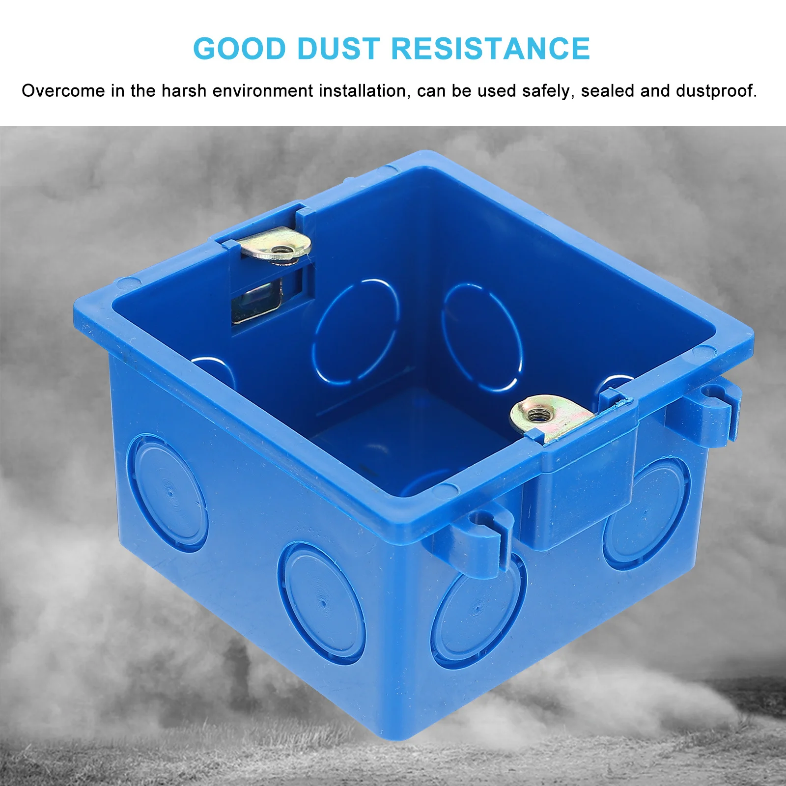 4Pcs Waterproof Junction Box Heavy Duty PVC Electrical Cable Protective Device Outdoor Supply Weatherproof Connection Boxes
