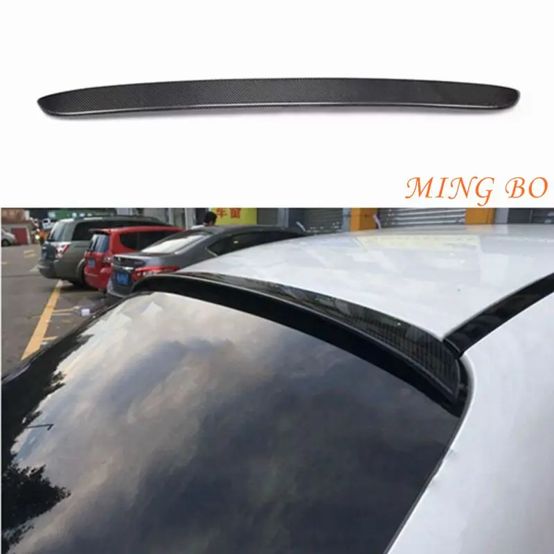 

FOR Mercedes-Benz C-Class C205 W205 4-door carbon fiber rear roof spoiler trunk wing 2015-2023