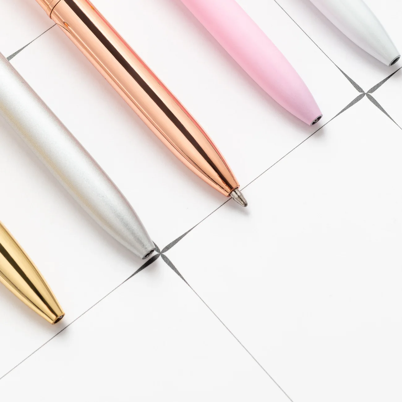 Bolígrafo de Gel con punta de ciervo para niños y niñas, bolígrafo de tinta negra, material de papelería para la escuela y la Oficina, 50 piezas