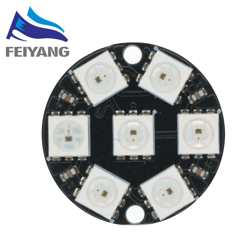 SAMIROB RGB LED Ring 1Bit 8Bit 12Bit 16Bit 24Bit WS2812 5050 RGB LED + Integrierter Treiber RGB LED Controller Modul für Arduinos