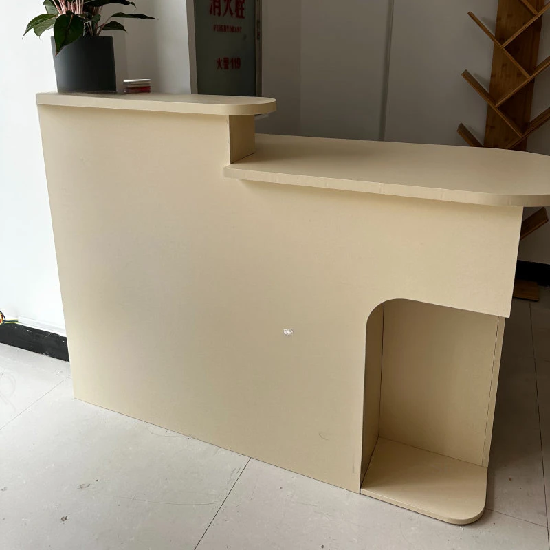 Moderne minimalist ische Rezeption tische Bekleidungs geschäft Beauty Shop Bar Counter kommerzielle kleine Registrier kasse Schalter Büromöbel