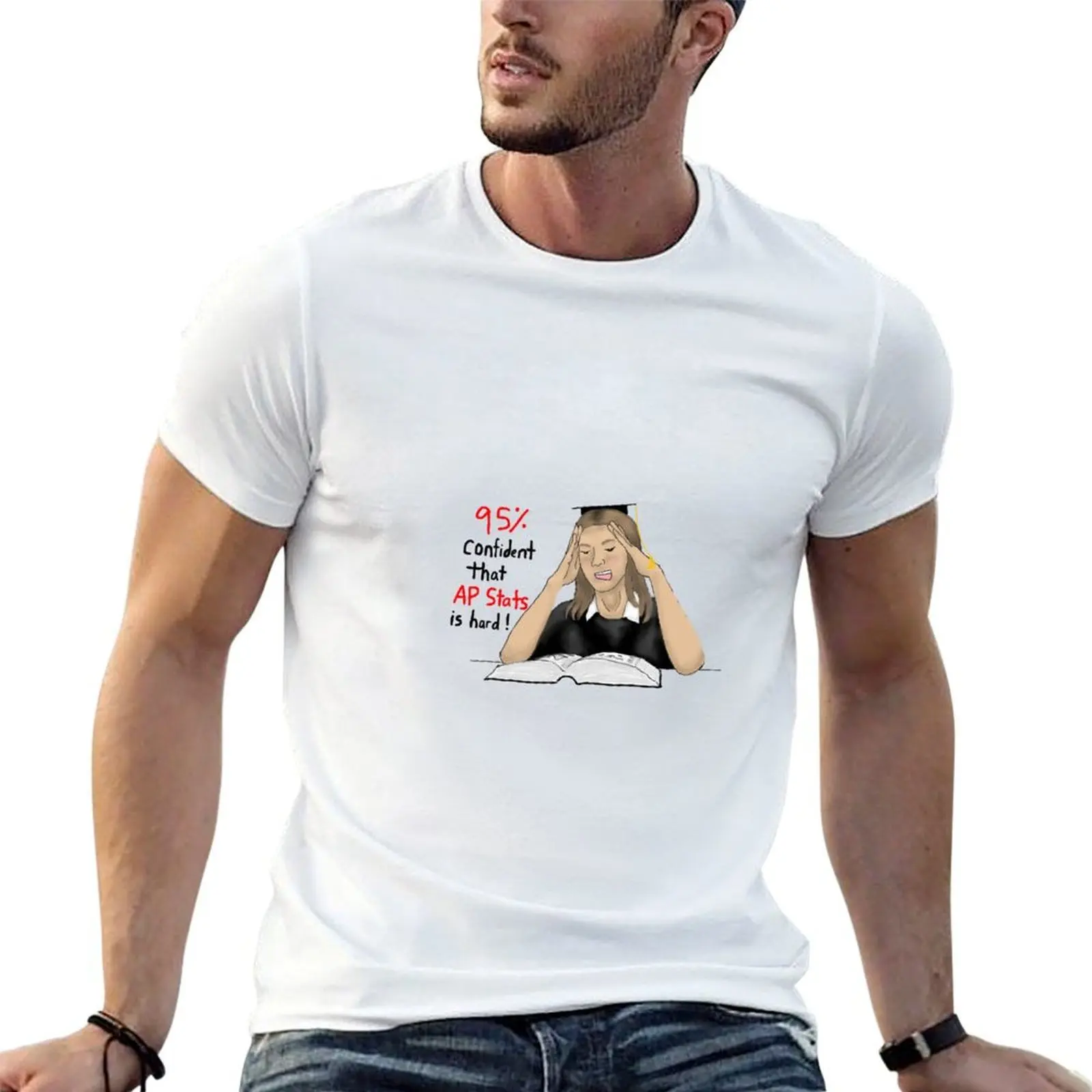 POV: Low Confidence (Low Confidence) T-Shirt Classic Graphic Short Sleeve Top