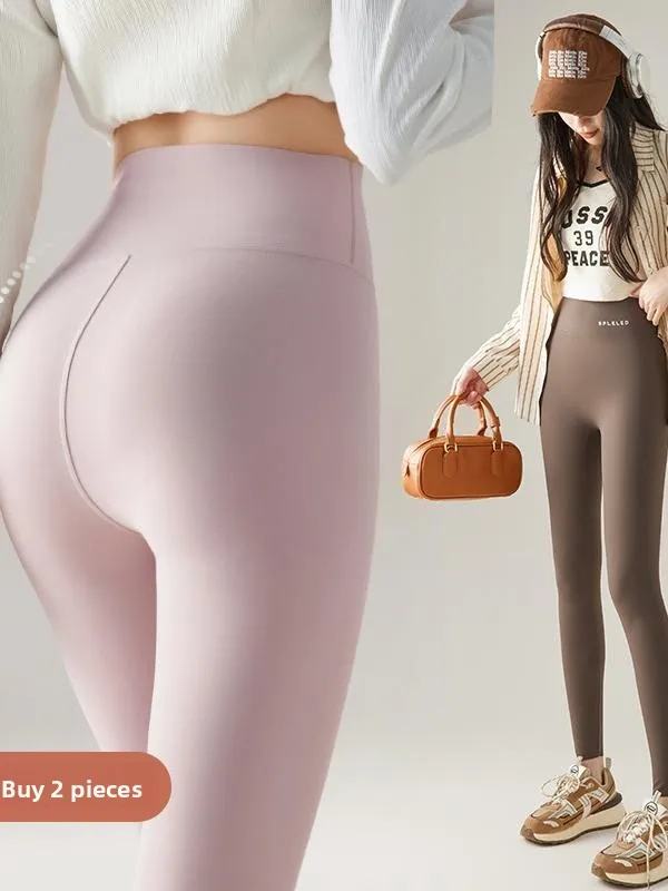 Dames zomer dunne yogabroek hoge taille buikcontrole lange strakke basislaagbroek voor grote maten en hogere dames