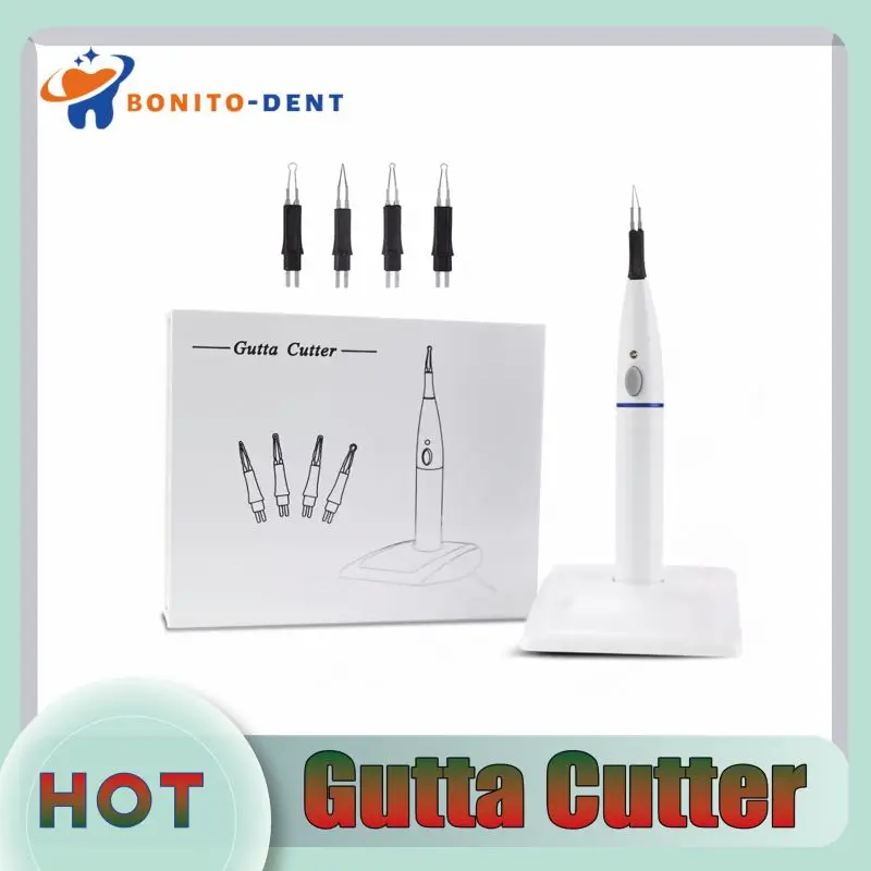 Dental Endo Gutta Cutter Tooth Gum Oral Hygiene Dental Equipment With 4 Tips